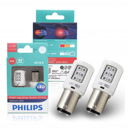 Світлодіодні лампи Philips P21/5 LED 11499 RED, фото 2