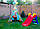 Дитячий ігровий вігвам "Совушки" з матрацом, 2 подушками і прапорцями, фото 10