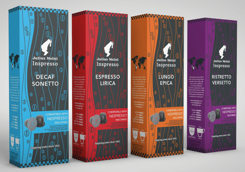 Кава в капсулах Julius meinl Nespresso