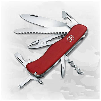 Знятий із виробництва Ніж Victorinox Atlas 0.9033 червоний, 17 функцій