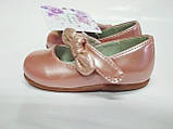 Дитячі Туфлі для дівчинки 20-13 пудрові, фото 5