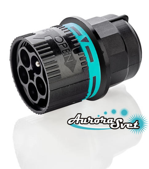 Підвісний роз'ємний мініз'єднувач вилка. Кількість полюсів 2-3-4-5. М20. Водонепроникний. IP68