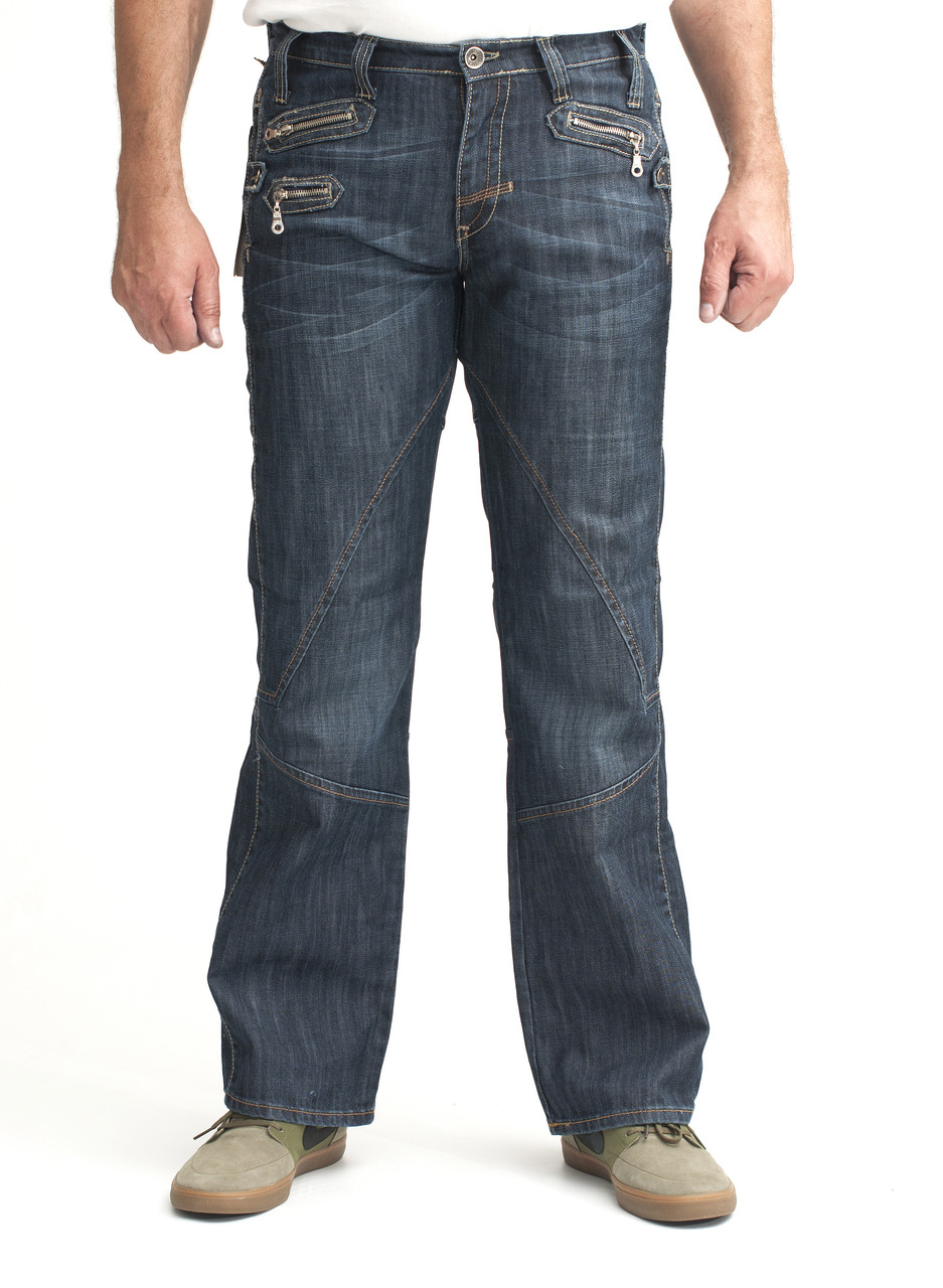 Джинси чоловічі Crown Jeans модель 2054 (atlns lyk)