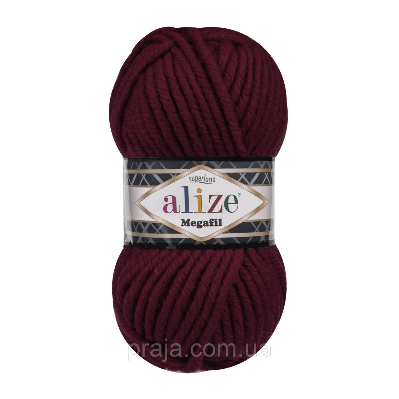 Alize Superlana Megafil - 57 бордовий