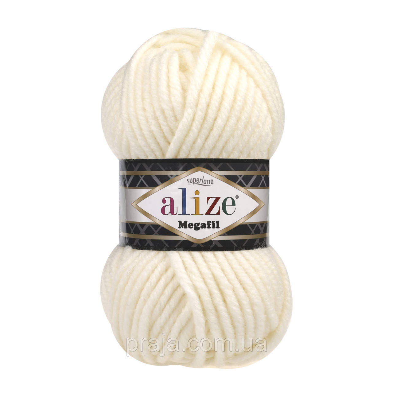 Alize Superlana Megafil  62 молочний