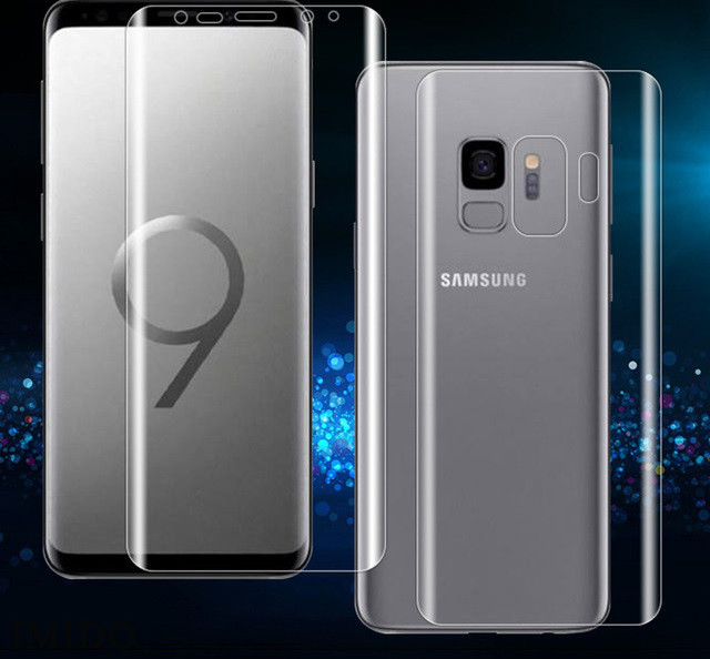 Захисні плівки (на обидві сторони) для Samsung Galaxy S9 Plus