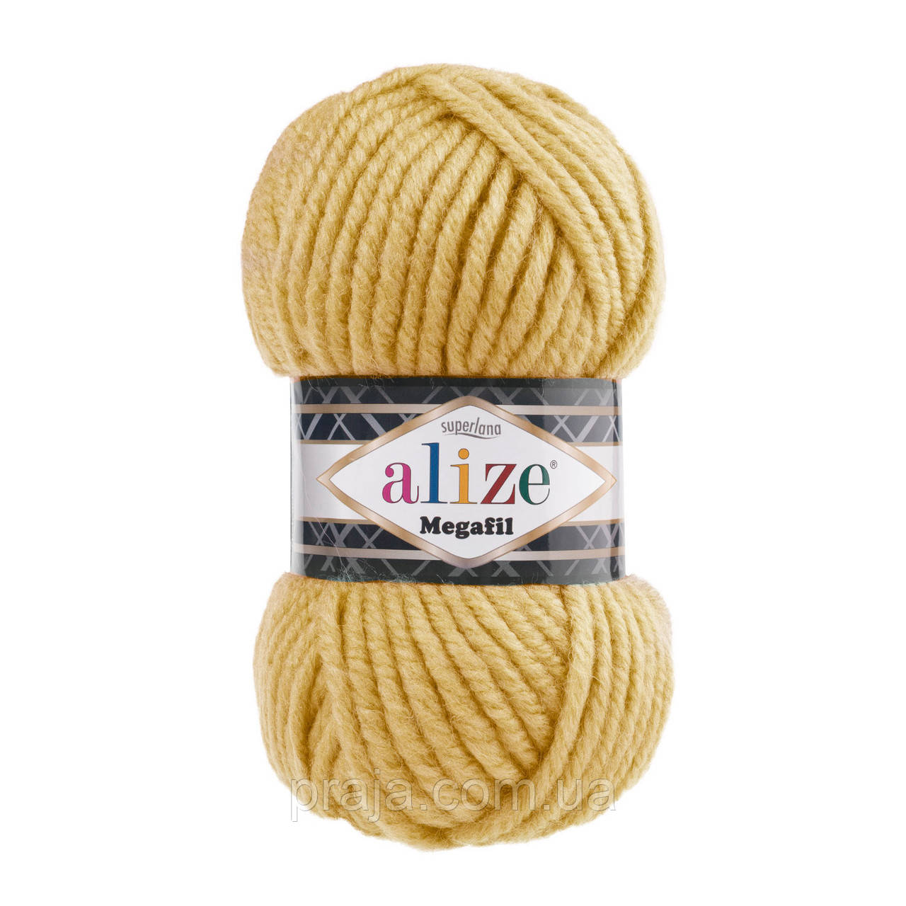Alize Superlana Megafil - 488 темно-жовтий