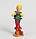 Порцелянова статуетка Клоун із гармошкою 17 см Pavone CMS - 23/41 , фото 3