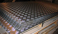 Лист алюминиевый рифленый квинтет 1,5х1500х4000 мм