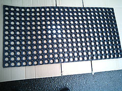 Килимок 100 х 150 см гумовий стільники брудозахисний кілім