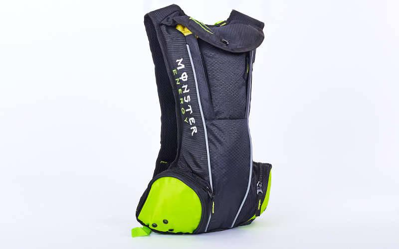 Моторюкзак із місцем під питну систему Monster Scout MS-6341-M розмір 45х18 см Black-Green, фото 1