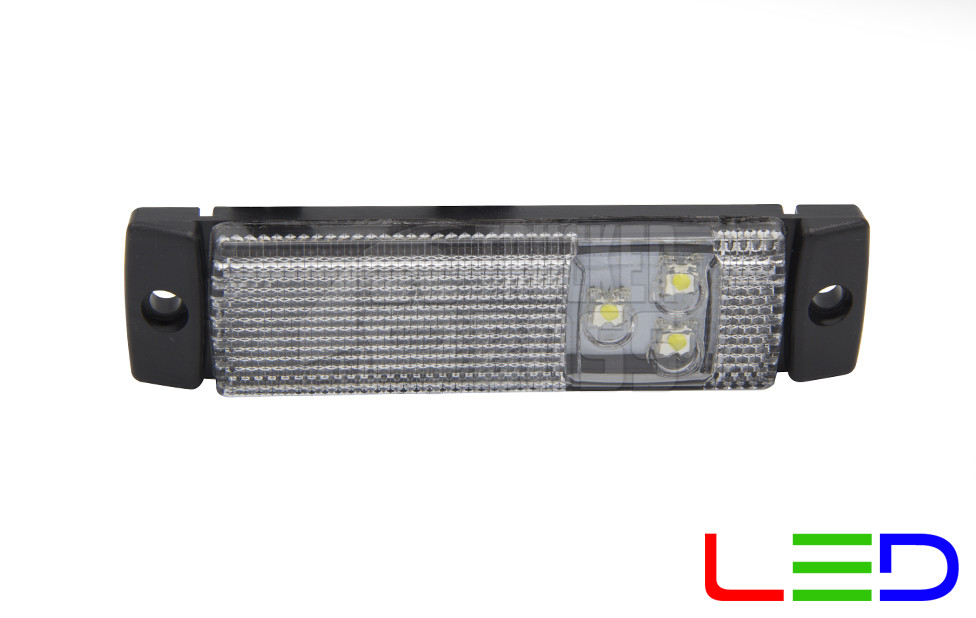 Ліхтар габаритний на причіп світлодіодний Білий 24v LED MARS