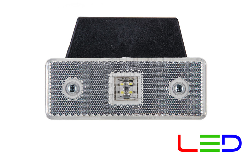 Габаритний ліхтар "Гірлянда" світлодіодний Білий 12-24v LED PLATANIK UA