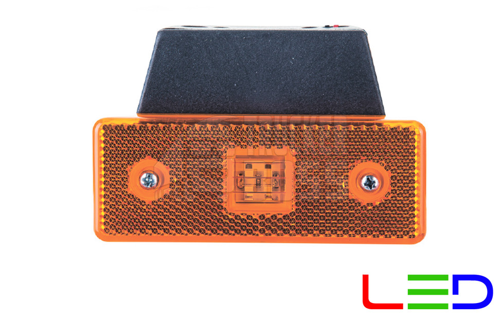 Габаритний ліхтар "Гірлянда" світлодіодний Жовтий 12-24v LED PLATANIK UA