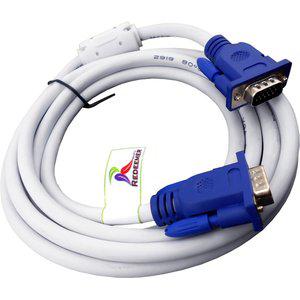 Шнур VGA — VGA 3M з феритовими фільтрами/сір для монітора vga, фото 1