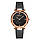 Женские часы Geneva Shine black rose gold, Жіночий наручний годинник, наручные часы Женева, фото 3