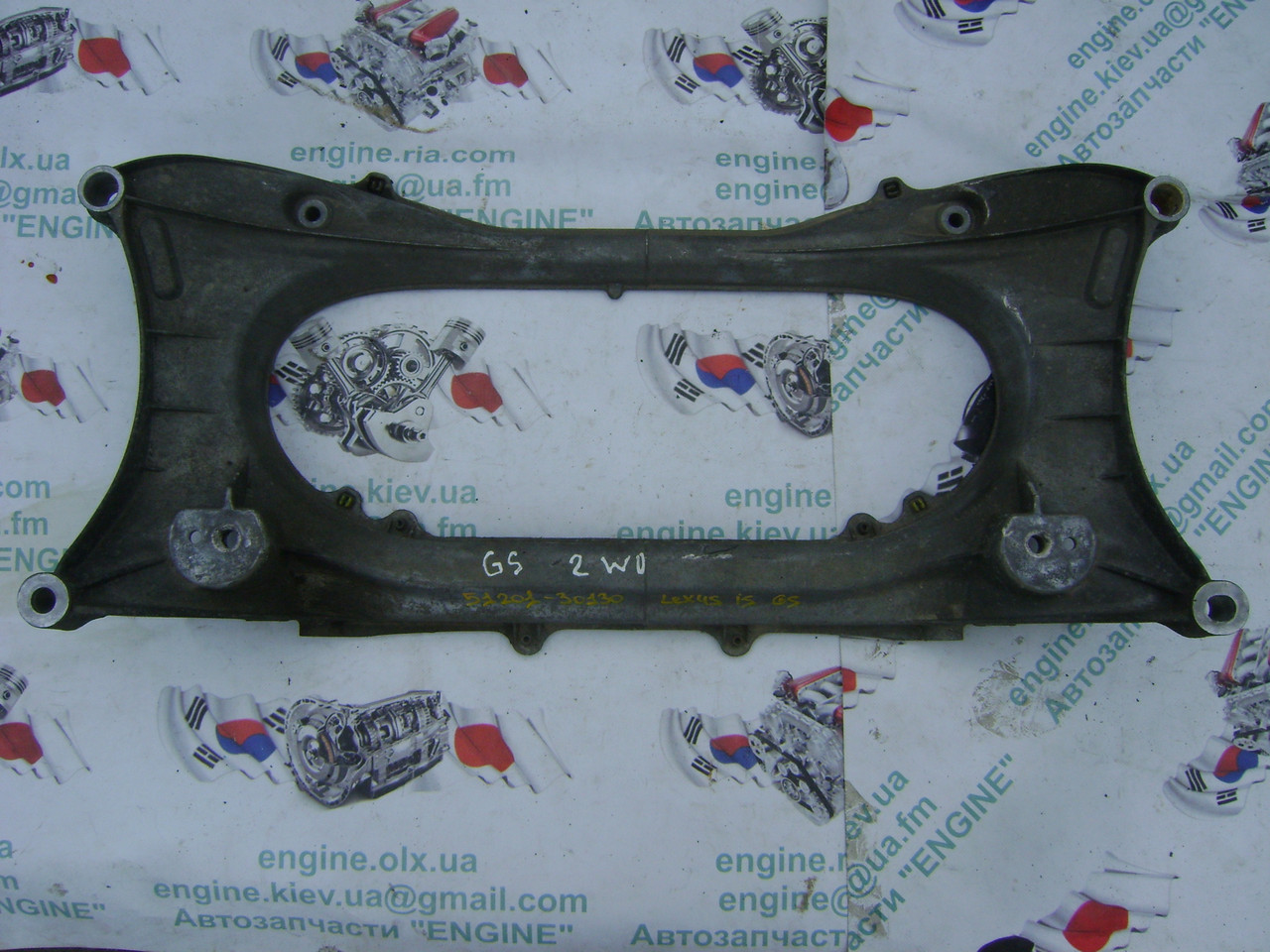 Балка передньої підвіски (Подрамник) 2WD Lexus GS Lexus IS 5120130130, фото 1