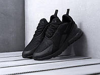 Nike Air Max 270 Black Чоловічі кросівки чорні (Найк Аїр Макс 270)