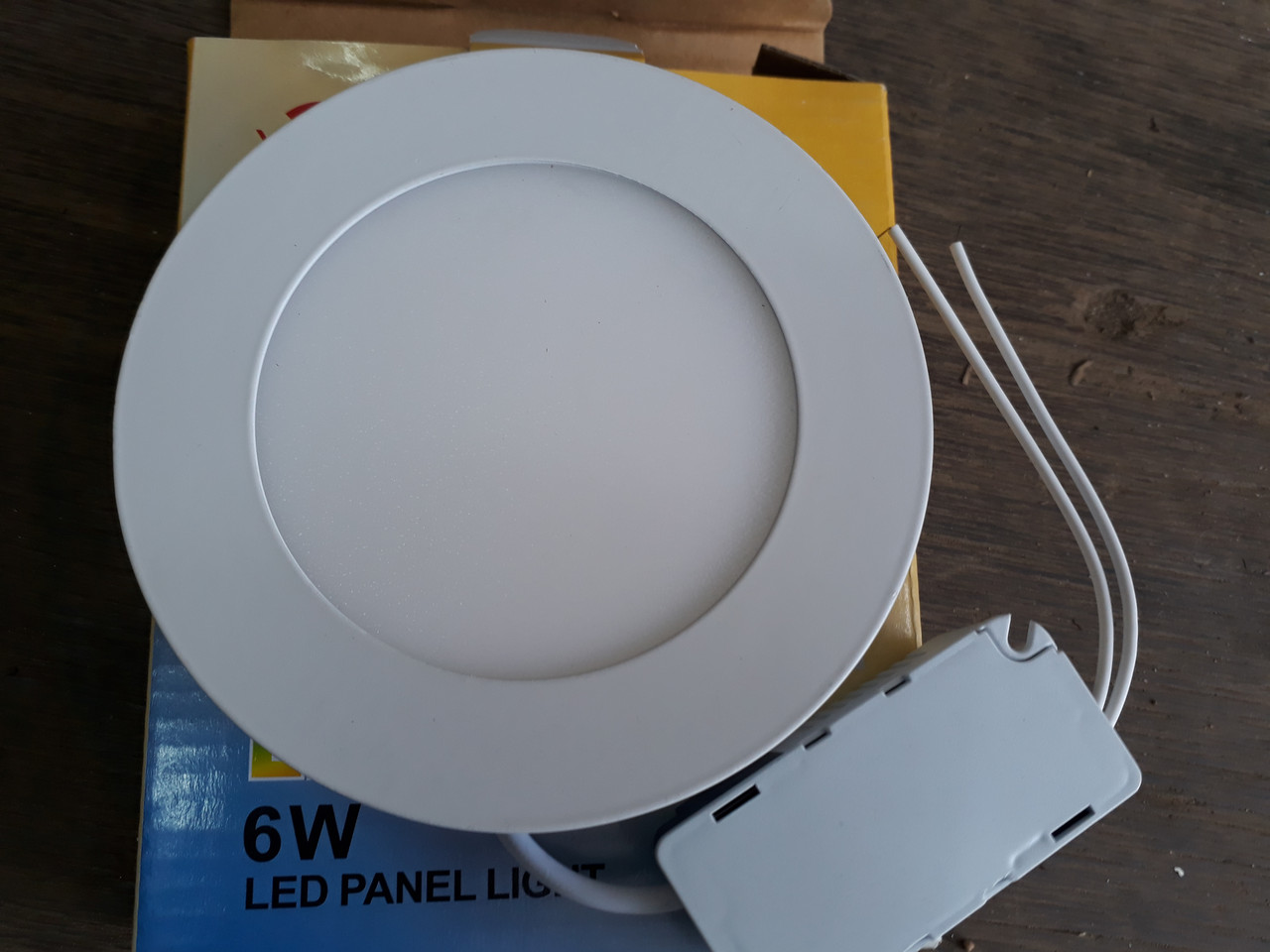 LED Світильник 3w врізний круглий 6000-6500К