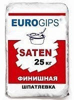 Шпаклівка SATEN Gips САТЕНГІПС, 25 кг суха, EURO Туреччина, фото 1