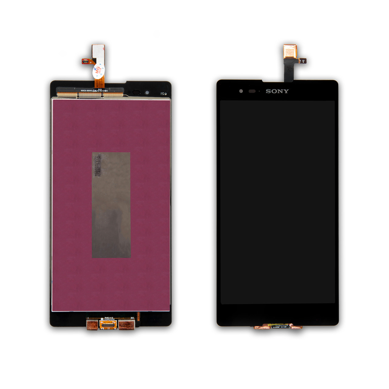 Дисплей SONY D5303/D5306/D5322 Xperia T2 Ultra з чорним тачскріном