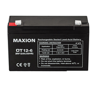 Промисловий акумулятор UPS MAXION 6-12 (6V,12Ah)