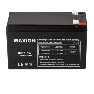 Промисловий акумулятор UPS MAXION 12- 7 (12V,7Ah)