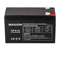 Промисловий акумулятор UPS MAXION 12-9 (12V,9Ah)