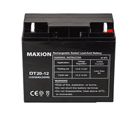 Промисловий акумулятор UPS MAXION 12-20 (12V,20 Ah)