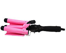 Плойка потрійна Junma