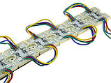 Світлодіодні модулі RGB SMD5050 (4LED), фото 3