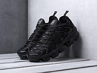 Nike Air Vapormax Plus Triple Black 924453 004 (Кроссовки мужские Найк Вапормакс черные)