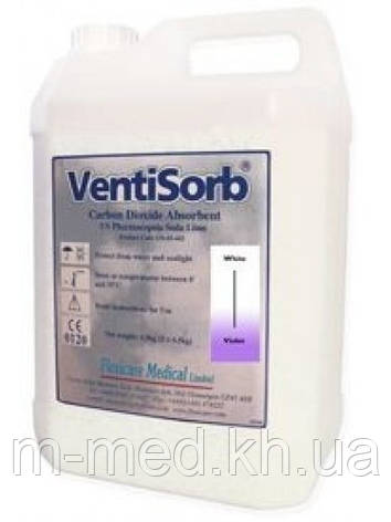 Абсорбент вуглекислого газу VentiSorb, 4.5 кг, фото 2