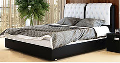 Ліжко з м'яким узголів'ям Скарлет