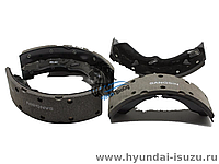 Колодки гальмівні барабанні (4шт.) Hyundai HD250, HD350, HD65, HD72, (98-) 58305-45A30 (Z07SHORR01899) KAP