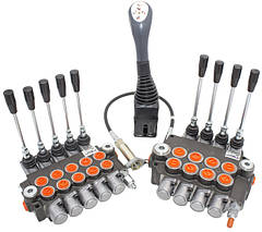 Гідророзподільники з ручним керуванням