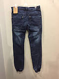Підліткові джинси джоггеры для хлопчика 134 см, фото 3