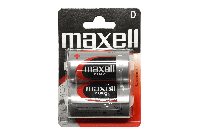 Батарейка MAXELL R-20 розмір D 2PK BLISTER