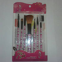 Fashion brush sets набір 7 пензлів для макіяжу.