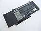 Батарея для ноутбука Dell Latitude E5550 G5M10, 6460mAh (51Wh), 4cell, 7.4V, Li-Po, чорна, ОРИГІНАЛЬНА, фото 2