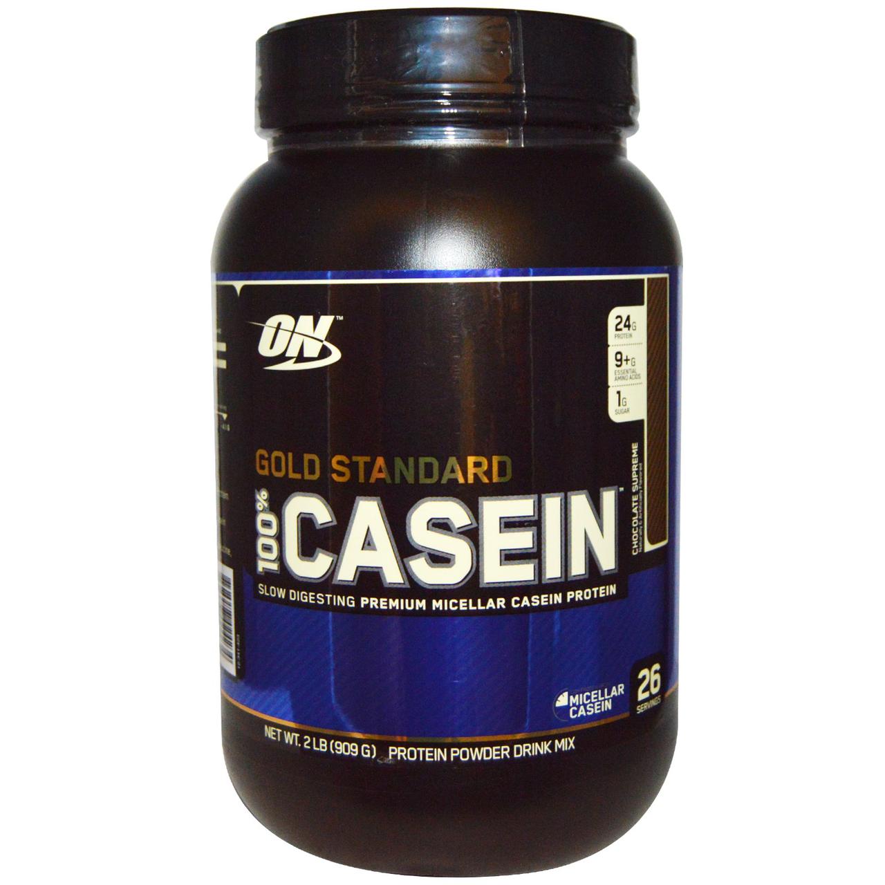 Казеиновый протеин (медленный ,ночной)  Optimum Nutrition 100% Gold Standard Casein (909 g)