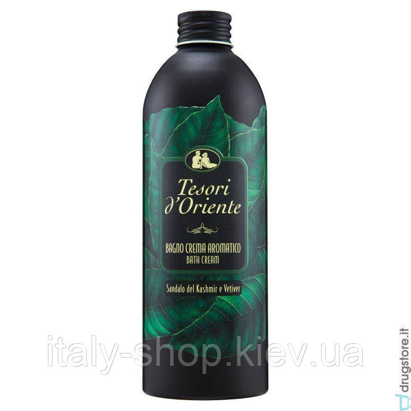 Парфумований крем-гель для душу Tesori d'Oriente Sandalo del Kashemir e Vetiver, 500 мл, Італія, фото 1