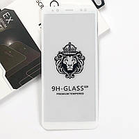 Захисне скло Full Cover Premium для Samsung A6 White