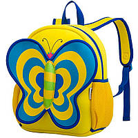 Дитячий рюкзак Nohoo Жовтий Метелик 35*30*14 см (NH014-2-23)