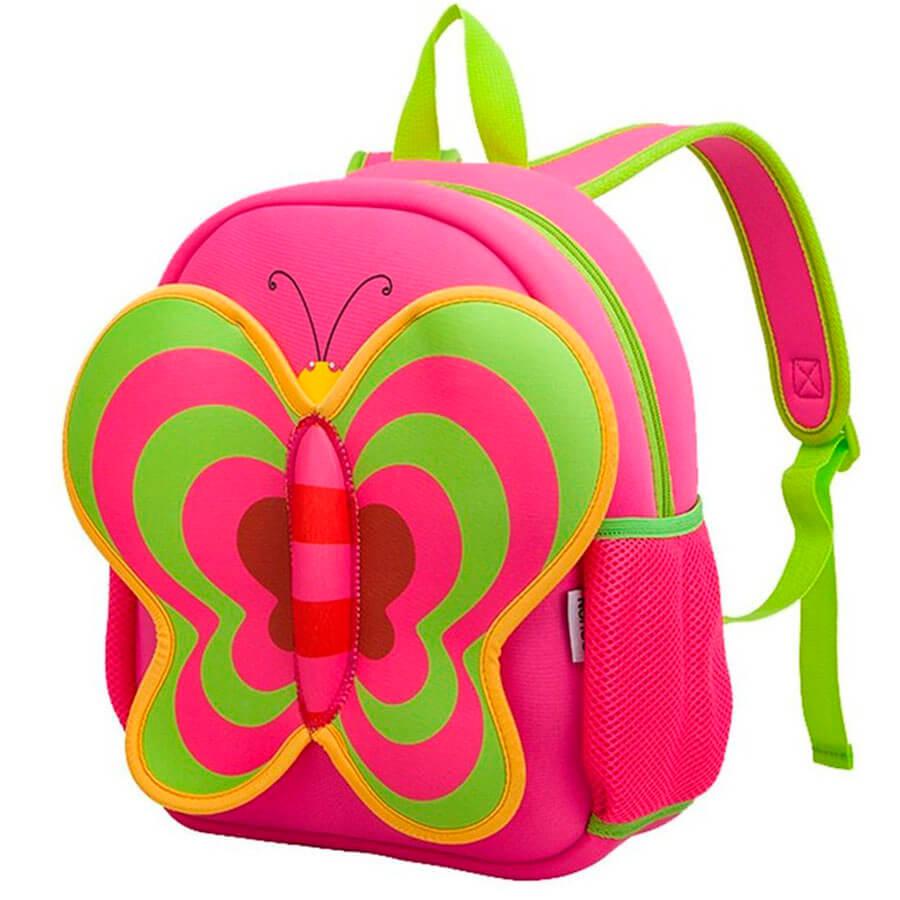 Дитячий рюкзак Nohoo Рожевий Метелик 35*30*14 см (NH014-3-24)