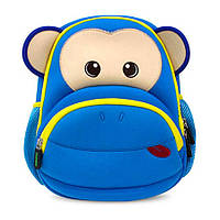 Дитячий рюкзак Nohoo Синя Мавпа 31,5х27х16 см (NH020-3-43)