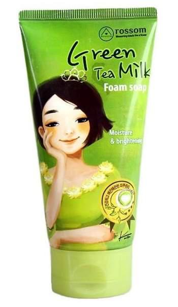 Пінка для вмивання з екстрактом зеленого чаю та молока "Green Tea Milk" 150ml