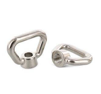 Рим гайка М8 швартовная нержавіюча DIN 80704, фото 2