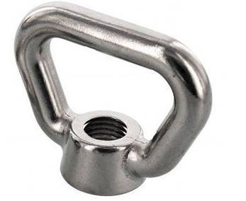 Рим гайка М8 швартовная нержавіюча DIN 80704, фото 3