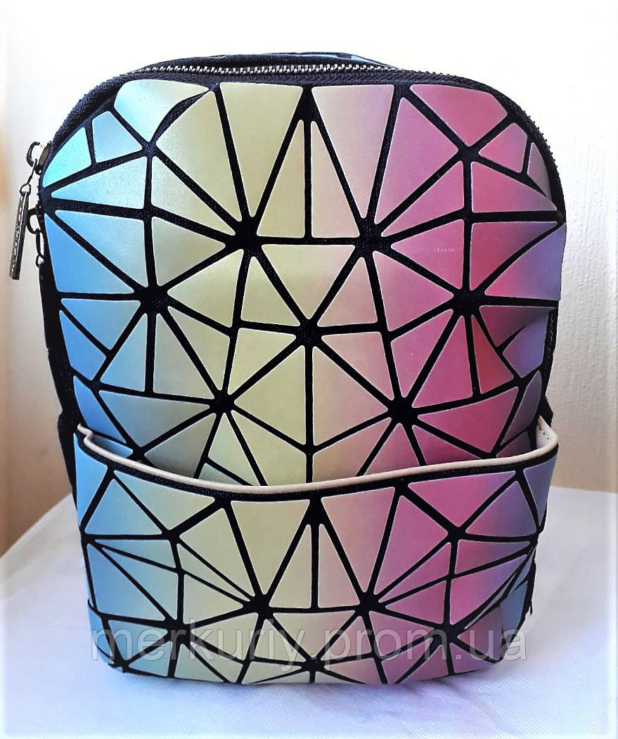 Стильний молодіжний рюкзак Bao Bao Issey Miyake (різнокольоровий)